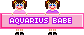 aquarius babe
