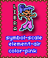 libra — scale, air, pink